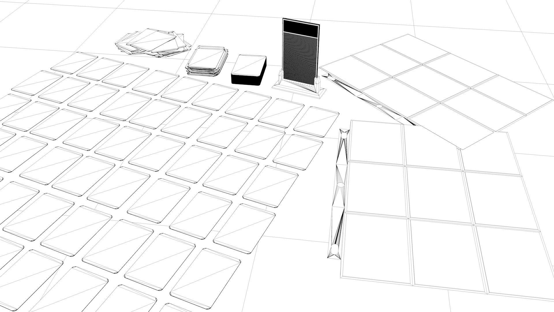 Pokemon Cards Collectors Pack Full Base Set 3D model_10