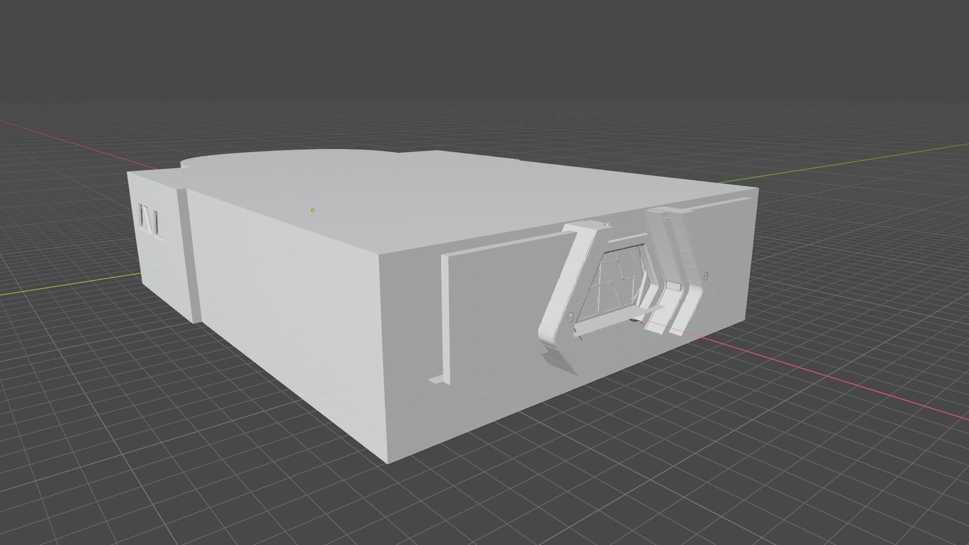 Imperial Star Destroyer Command Bridge 3D model_3