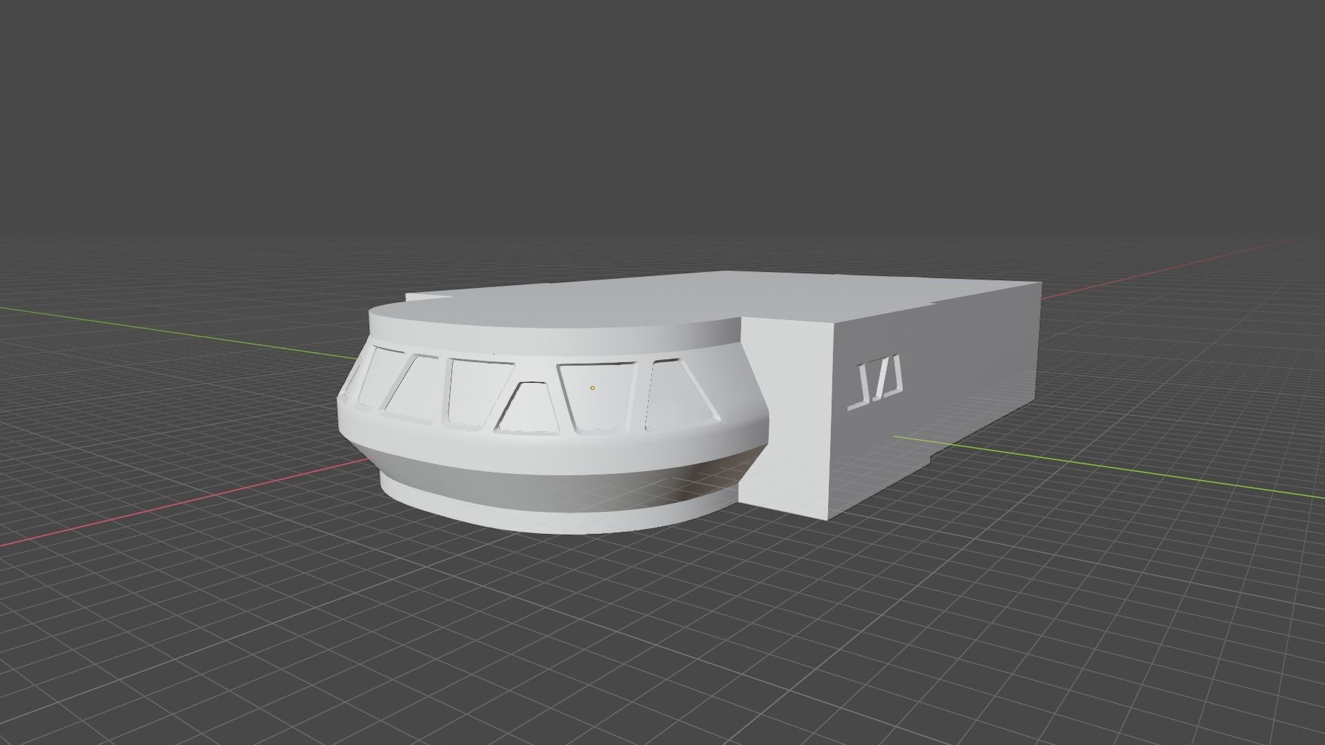 Imperial Star Destroyer Command Bridge 3D model_1