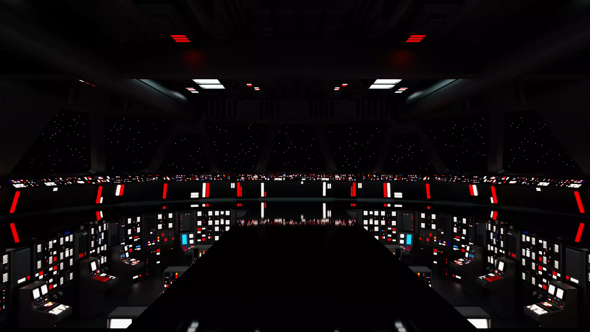 Imperial Star Destroyer Command Bridge 3D model_0