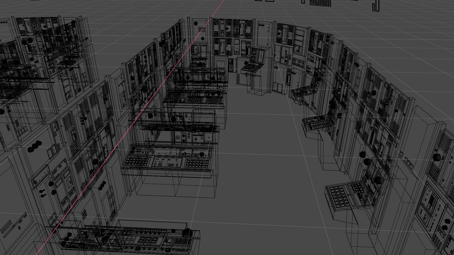 Imperial Star Destroyer Command Bridge 3D model_10