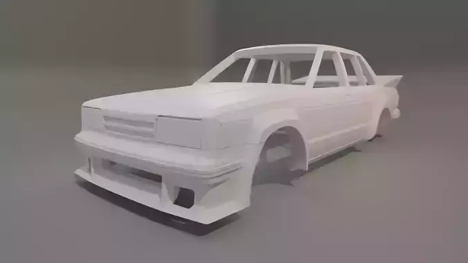 Nissan Bluebird Bathrust 3D printable Model 3D print model