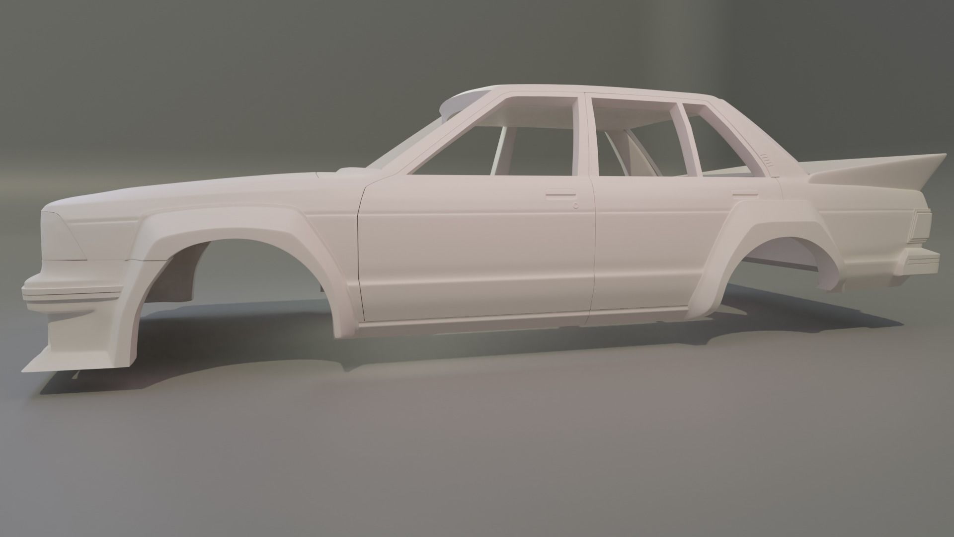 Nissan Bluebird Bathrust 3D printable Model 3D print model_4