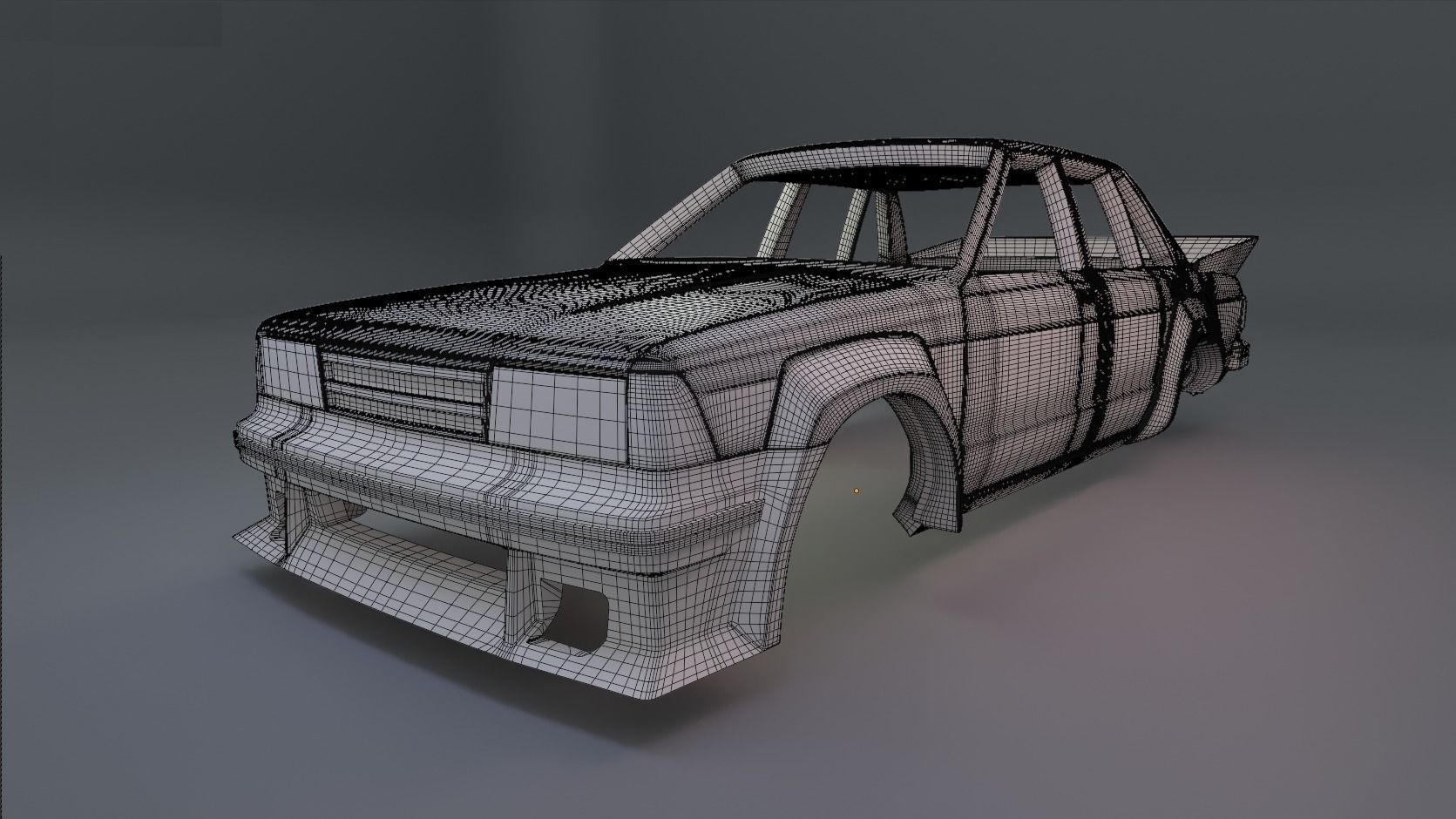 Nissan Bluebird Bathrust 3D printable Model 3D print model_2