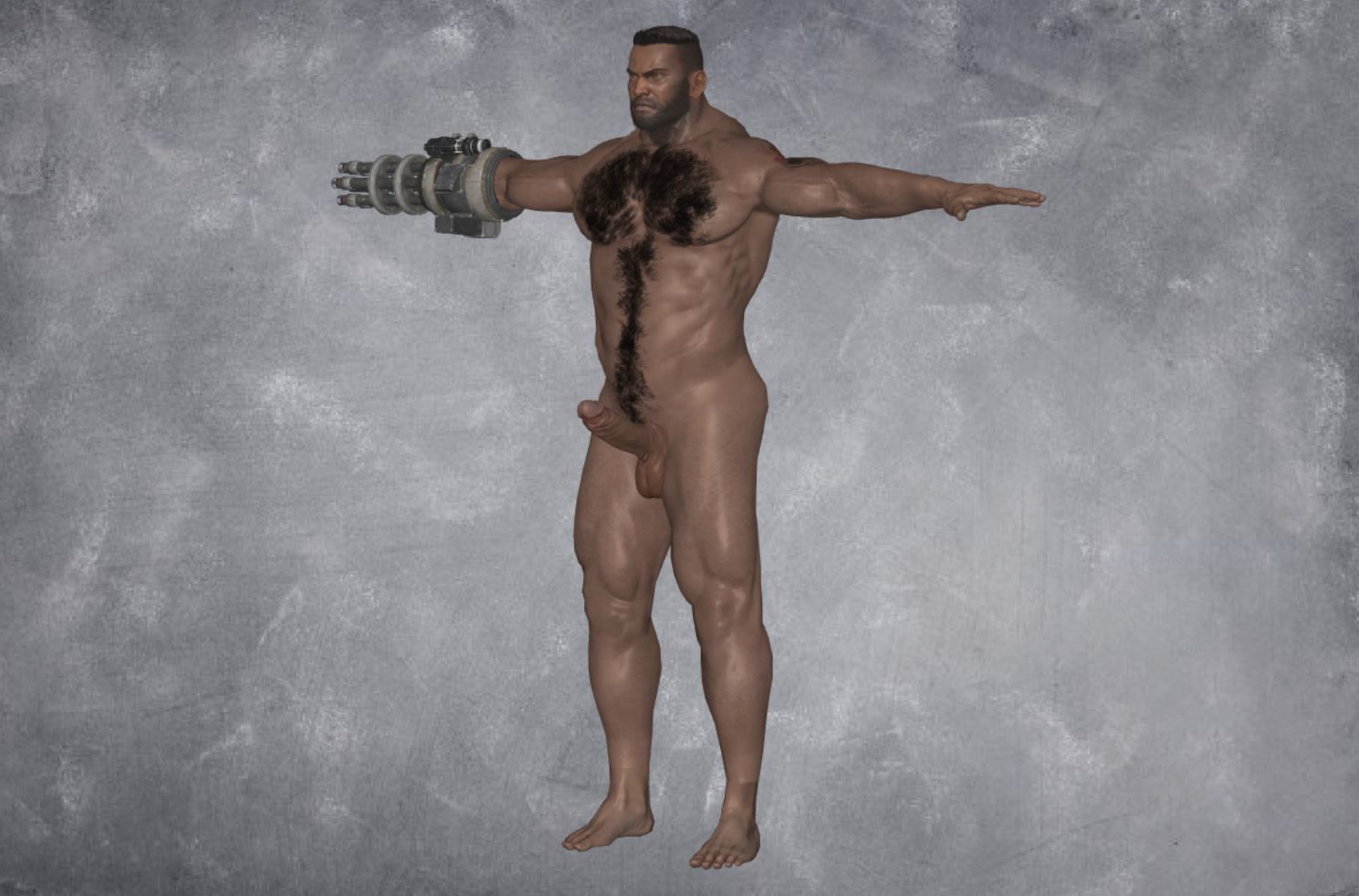 123 - Male Character  3D model_1
