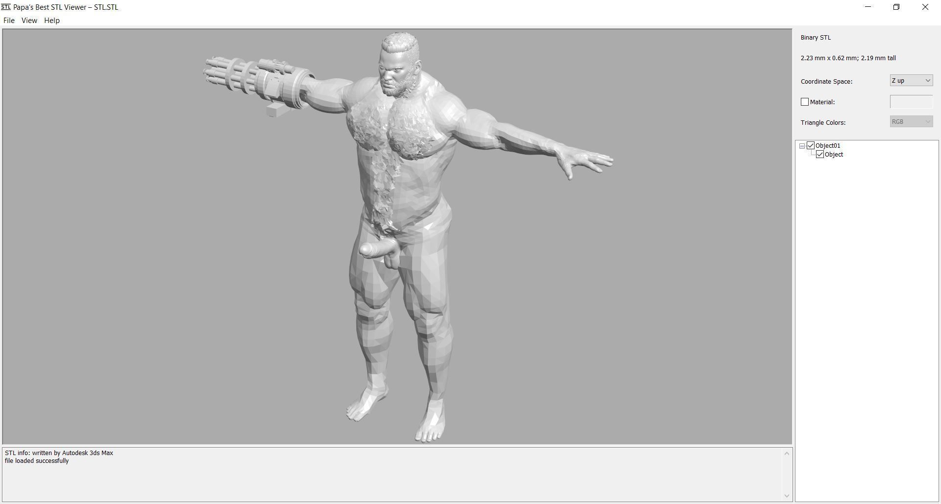 123 - Male Character  3D model_12
