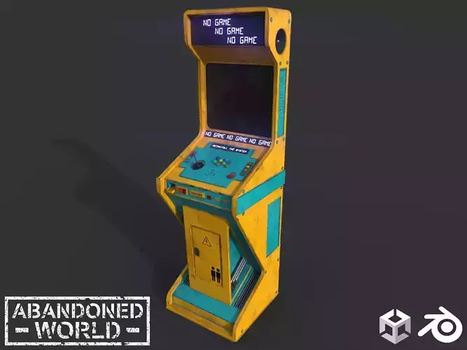 Game Machine Low-poly 3D model