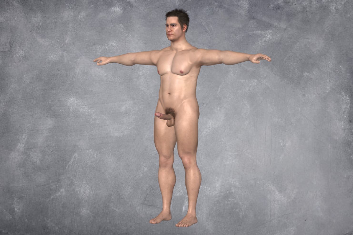 124 - Male Character  3D model_1