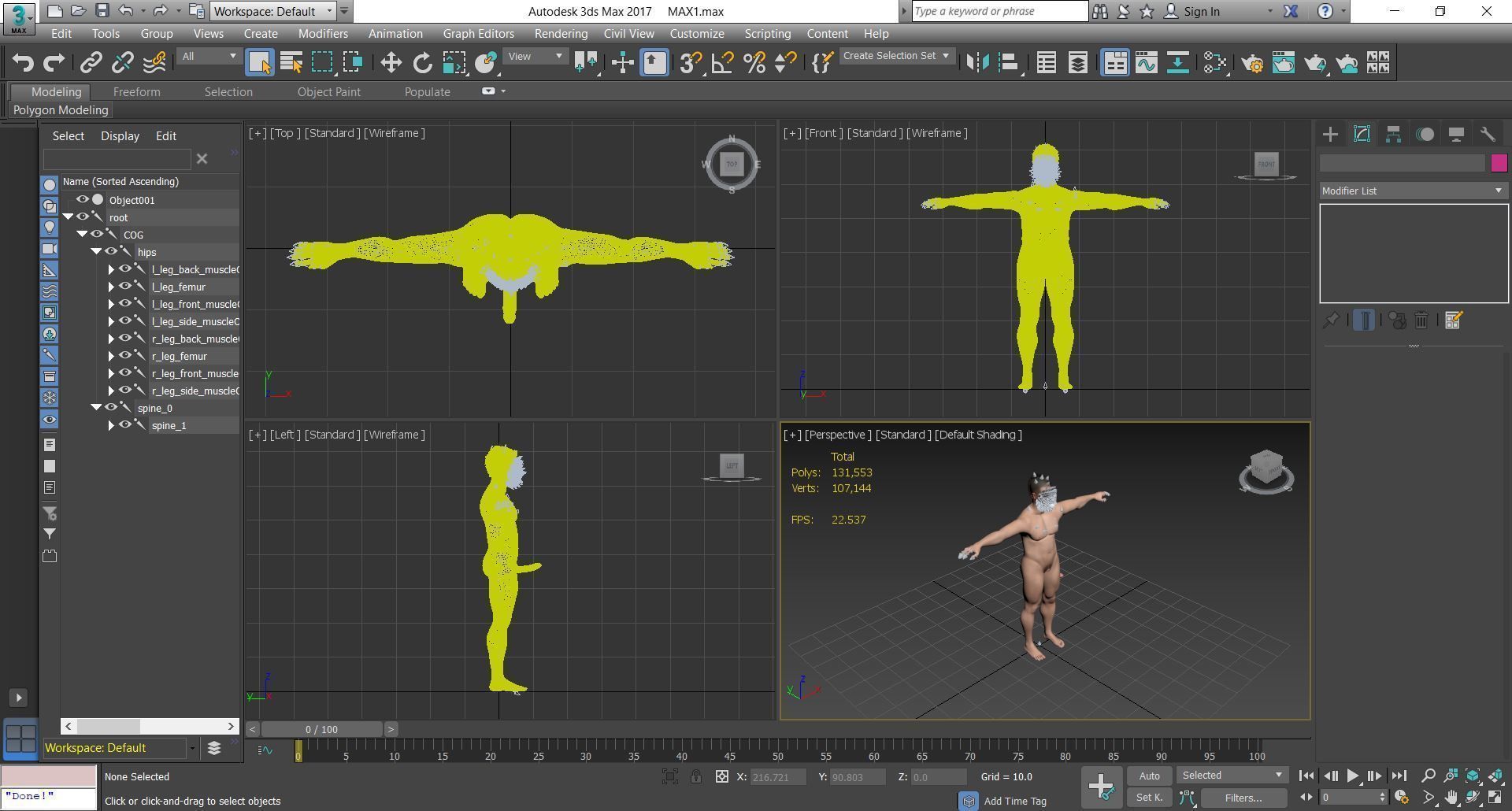 124 - Male Character  3D model_10