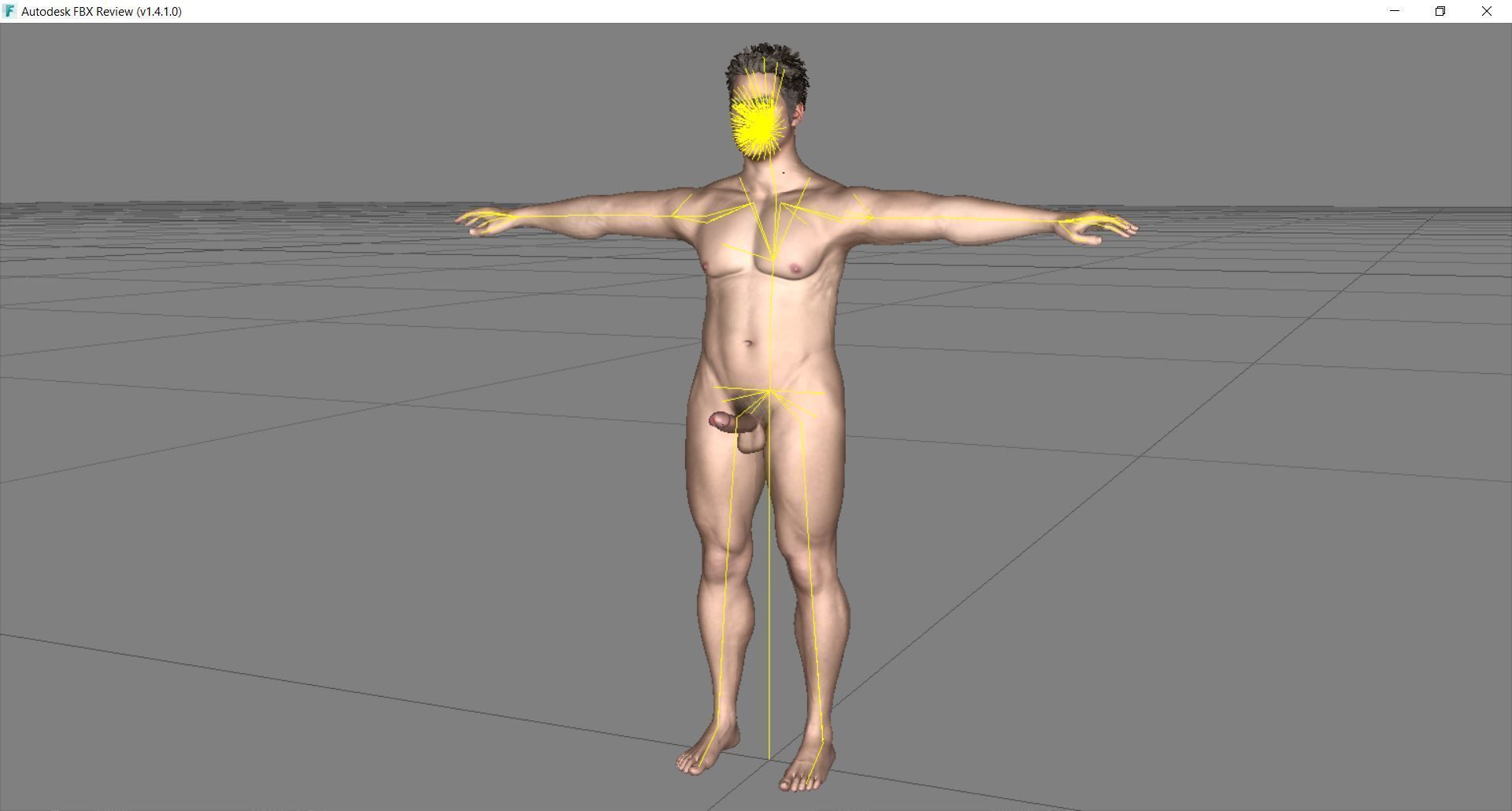 124 - Male Character  3D model_9