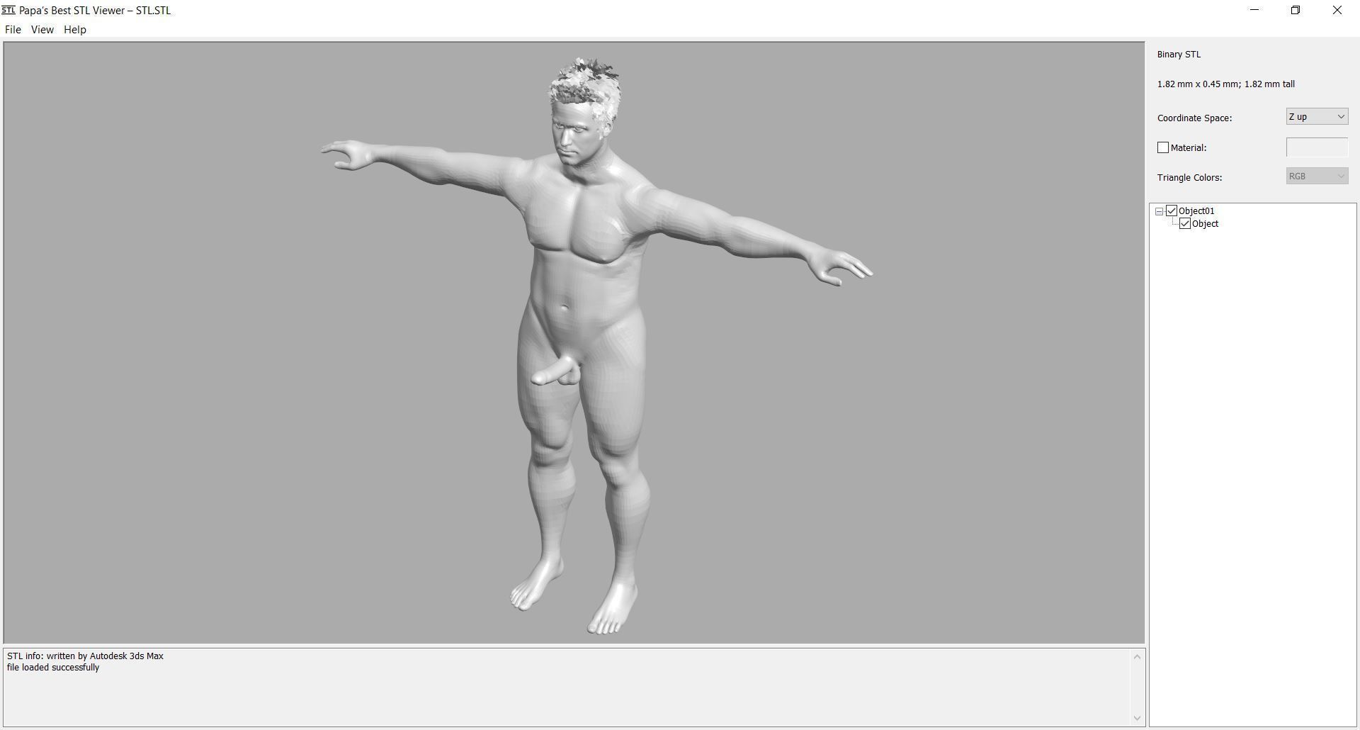 124 - Male Character  3D model_12