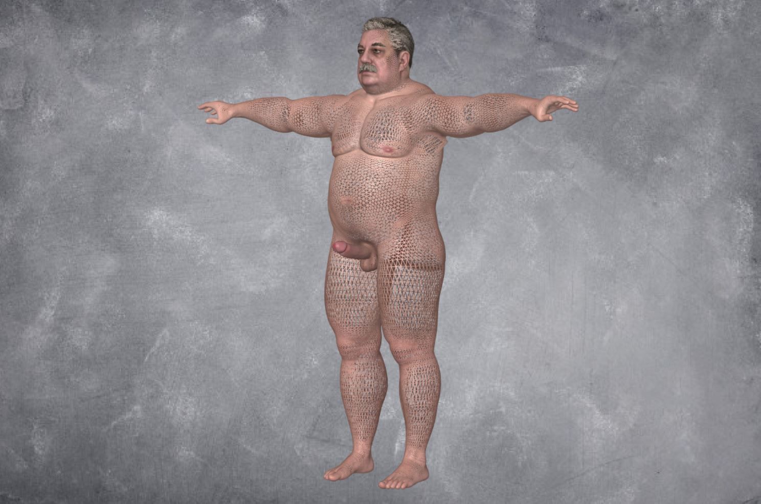 125 - Male Character  3D model_2