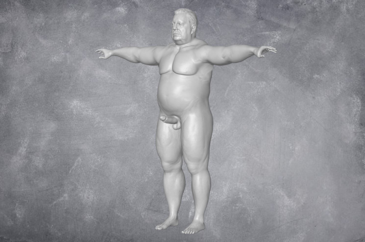 125 - Male Character  3D model_3