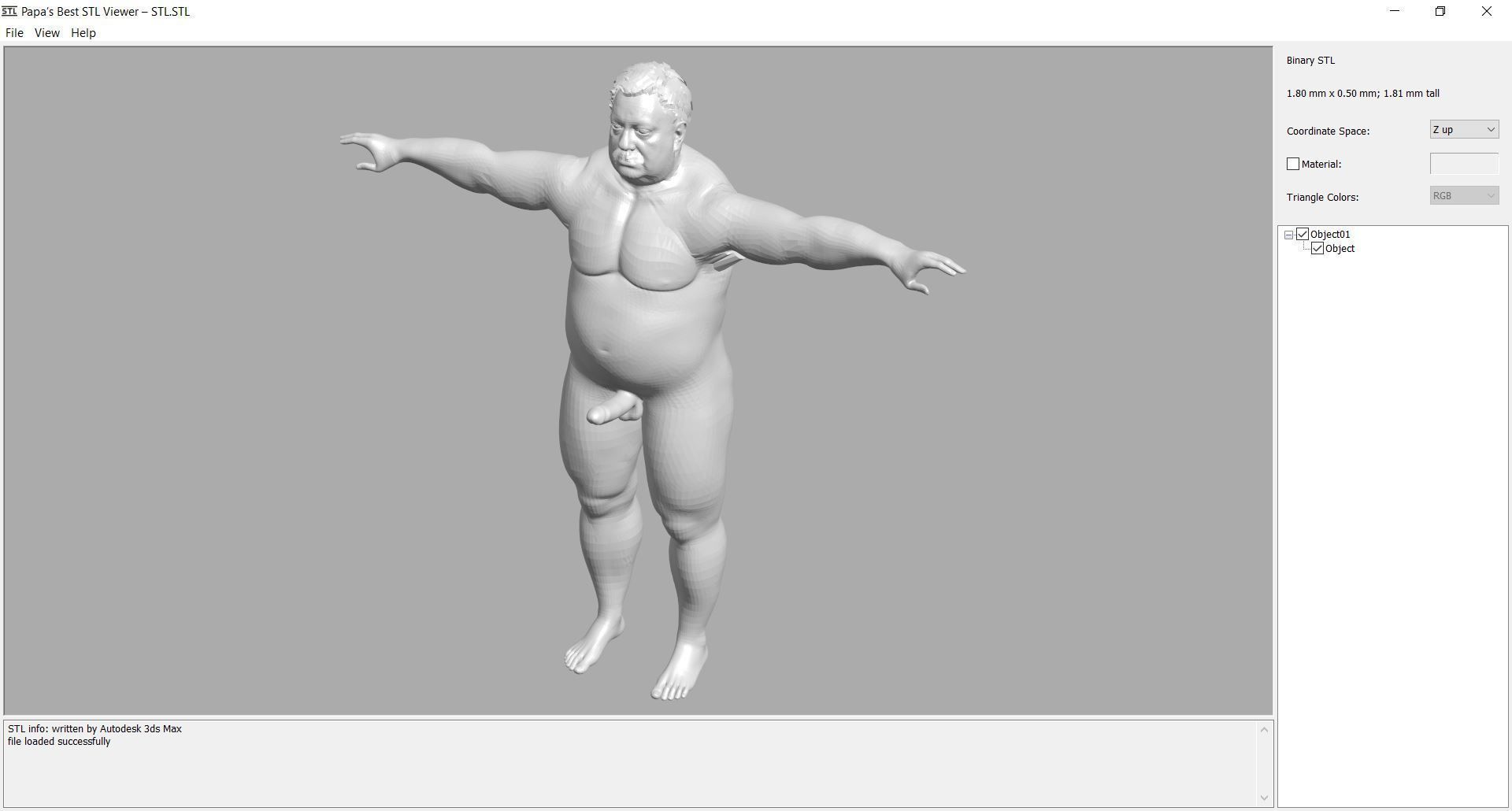 125 - Male Character  3D model_12