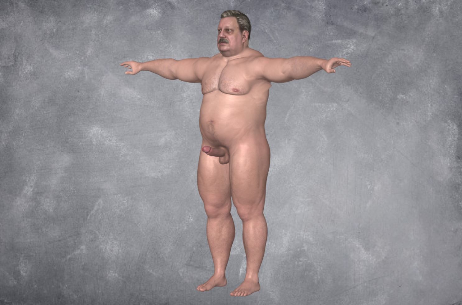 125 - Male Character  3D model_1