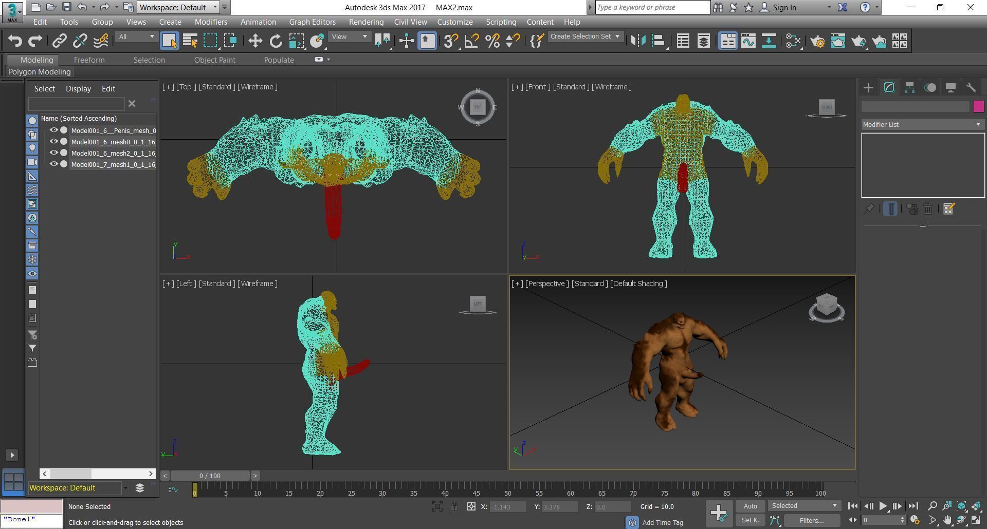 126 - Male Character 3D model_11