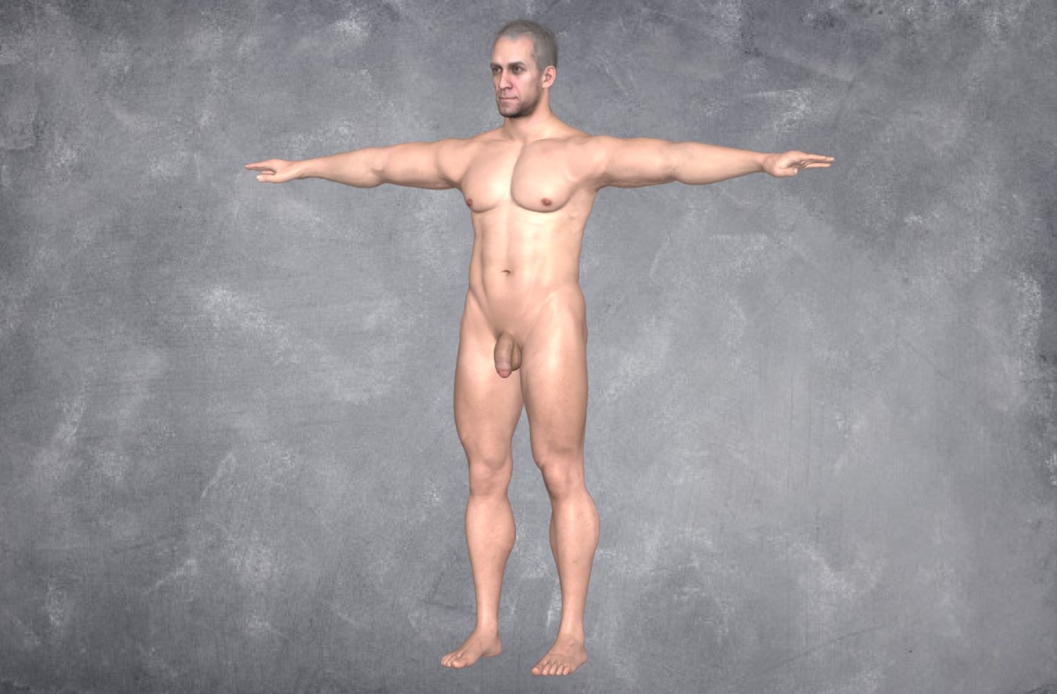 129 - Male Character 3D model_1