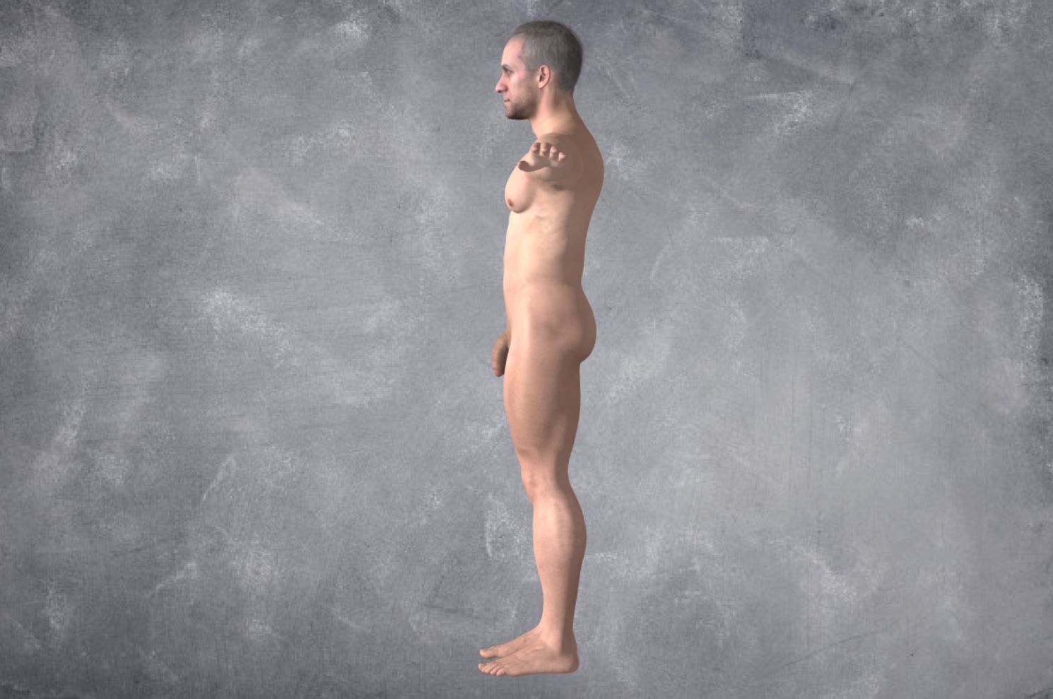 129 - Male Character 3D model_6