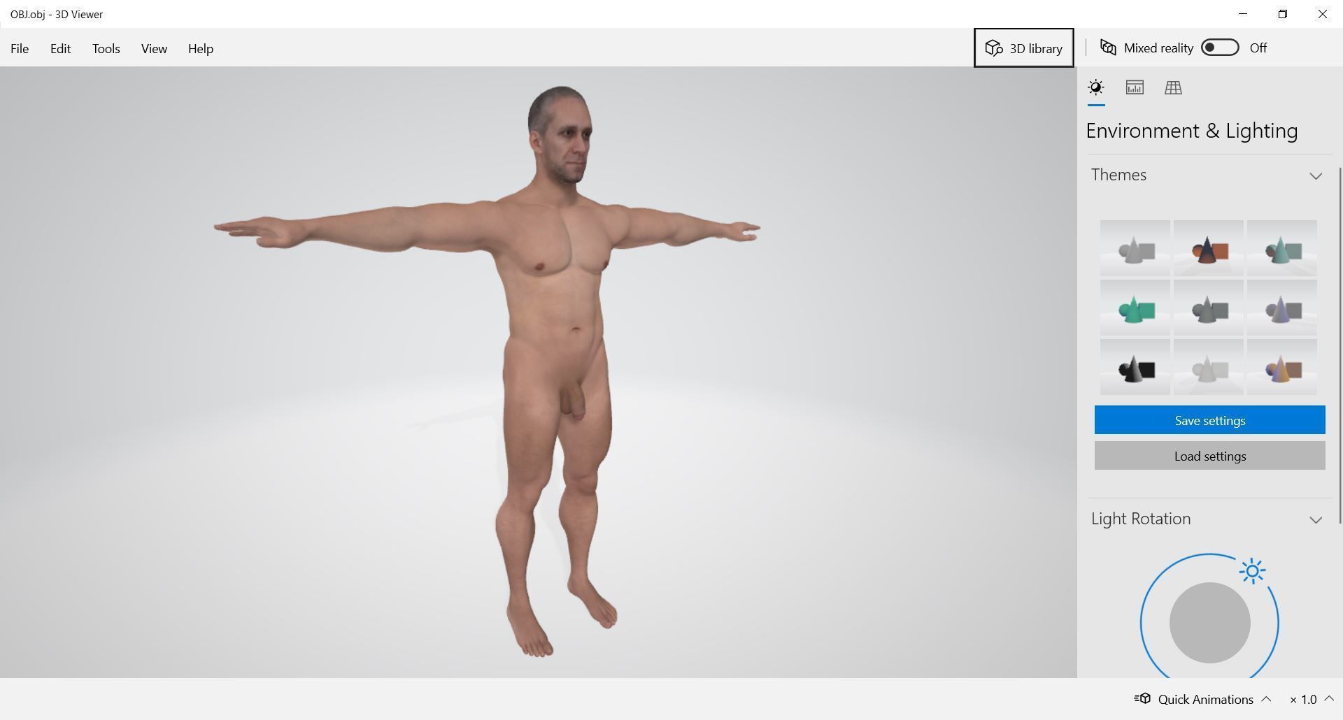129 - Male Character 3D model_8