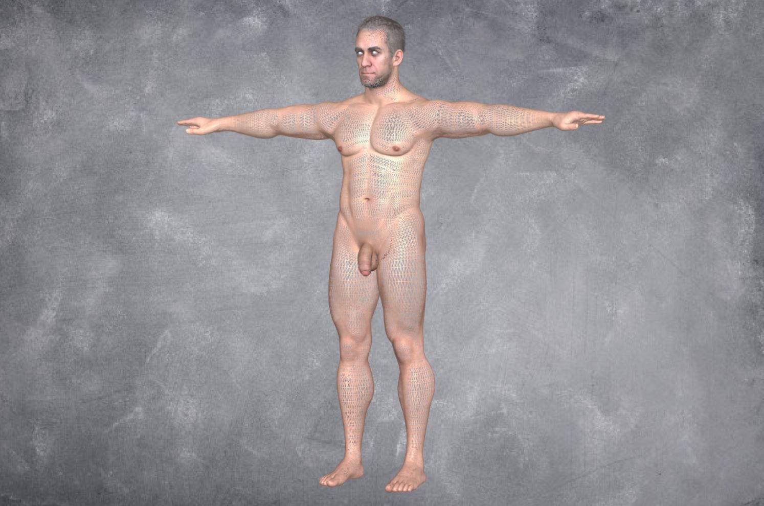 129 - Male Character 3D model_2