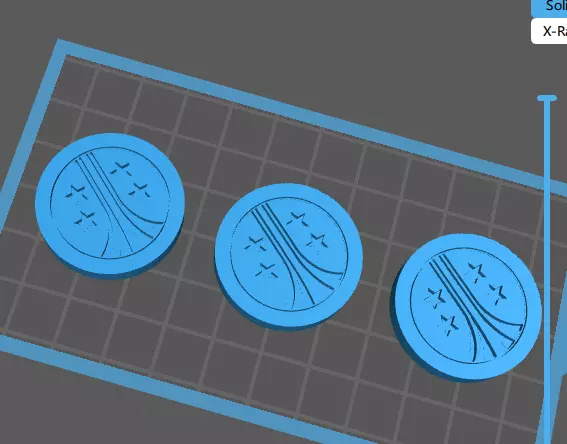 AvP Unleashed wargame Custom Stalk Markers 3D print model_0