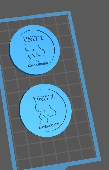 AvP Unleashed wargame Custom Stalk Markers 3D print model_5