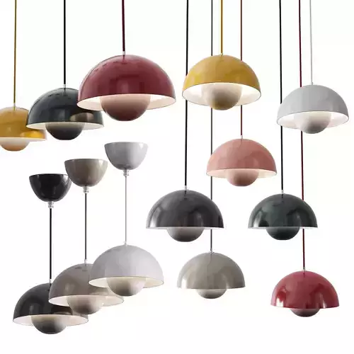 FlowerPot VP1 pendant BY VERNER PANTON