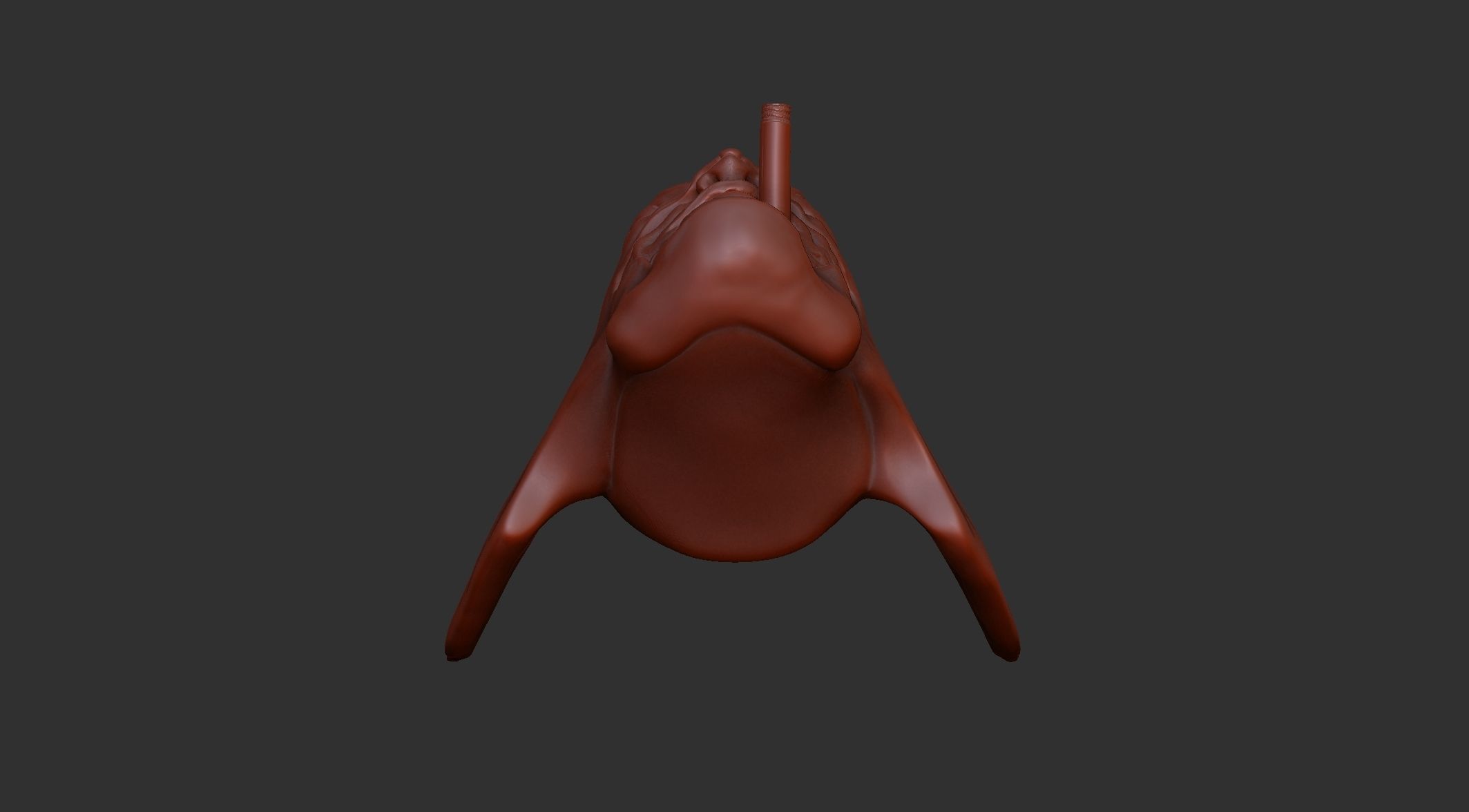 Wolverine masked head 3D model_5