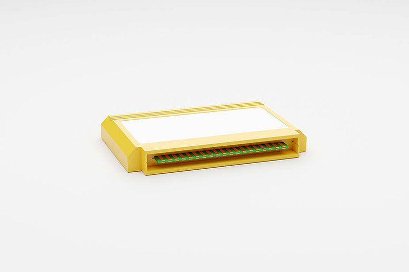 Video Game Cartridge Famicom Low-poly 3D model_1