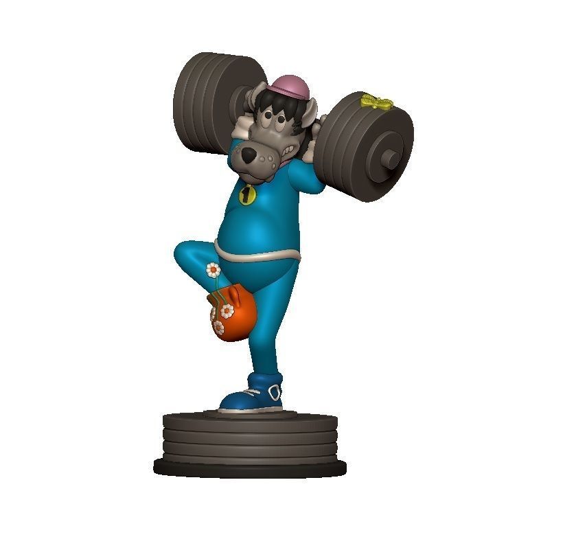 Wolf toys 3D print model_3