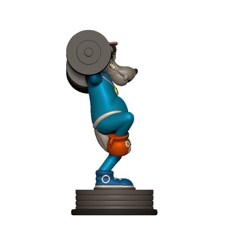 Wolf toys 3D print model_4