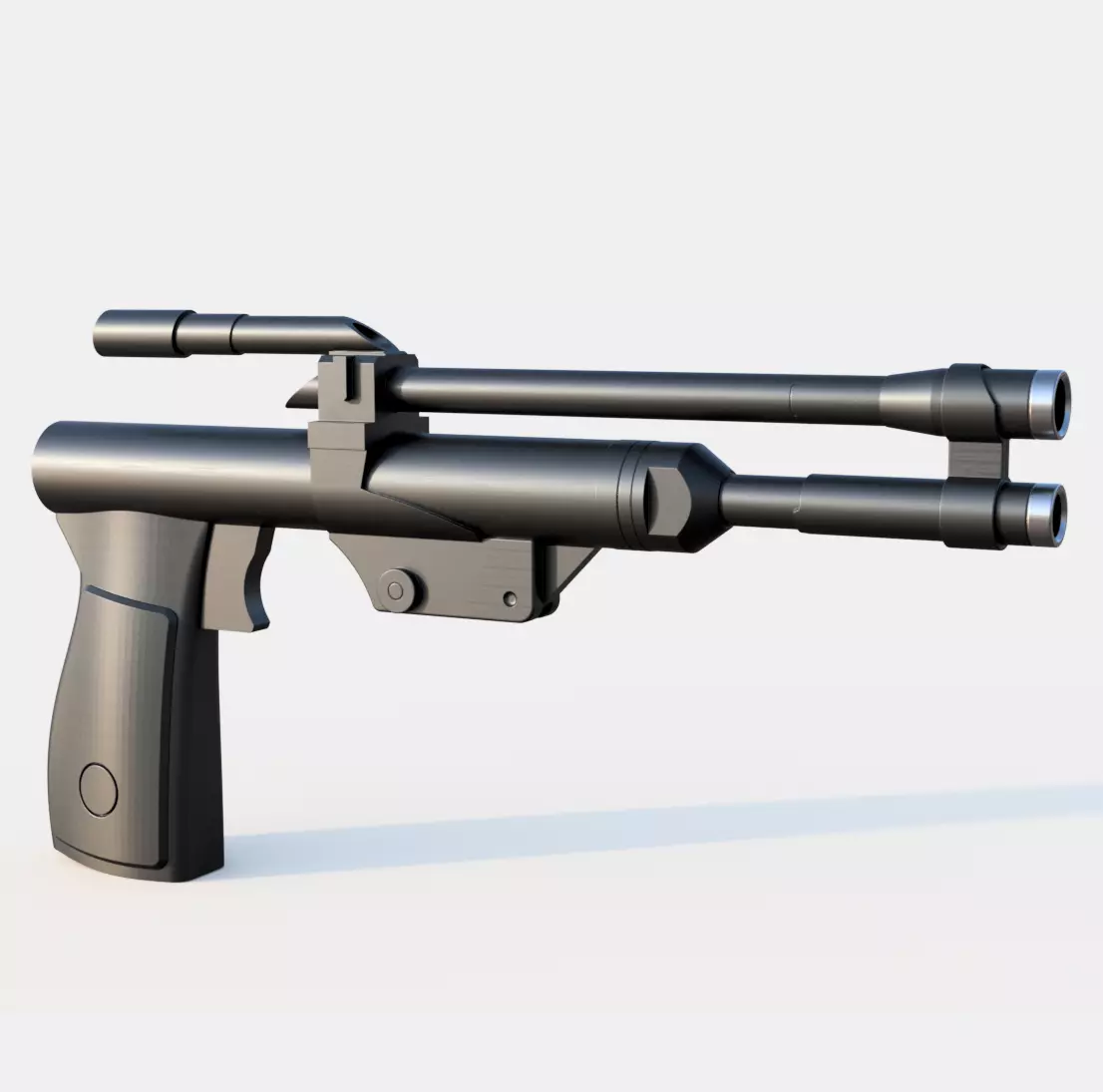 New Boba Fett Blaster 3D print model_0