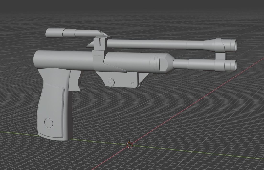 New Boba Fett Blaster 3D print model_4