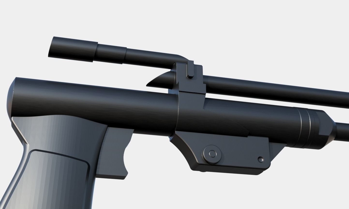 New Boba Fett Blaster 3D print model_2