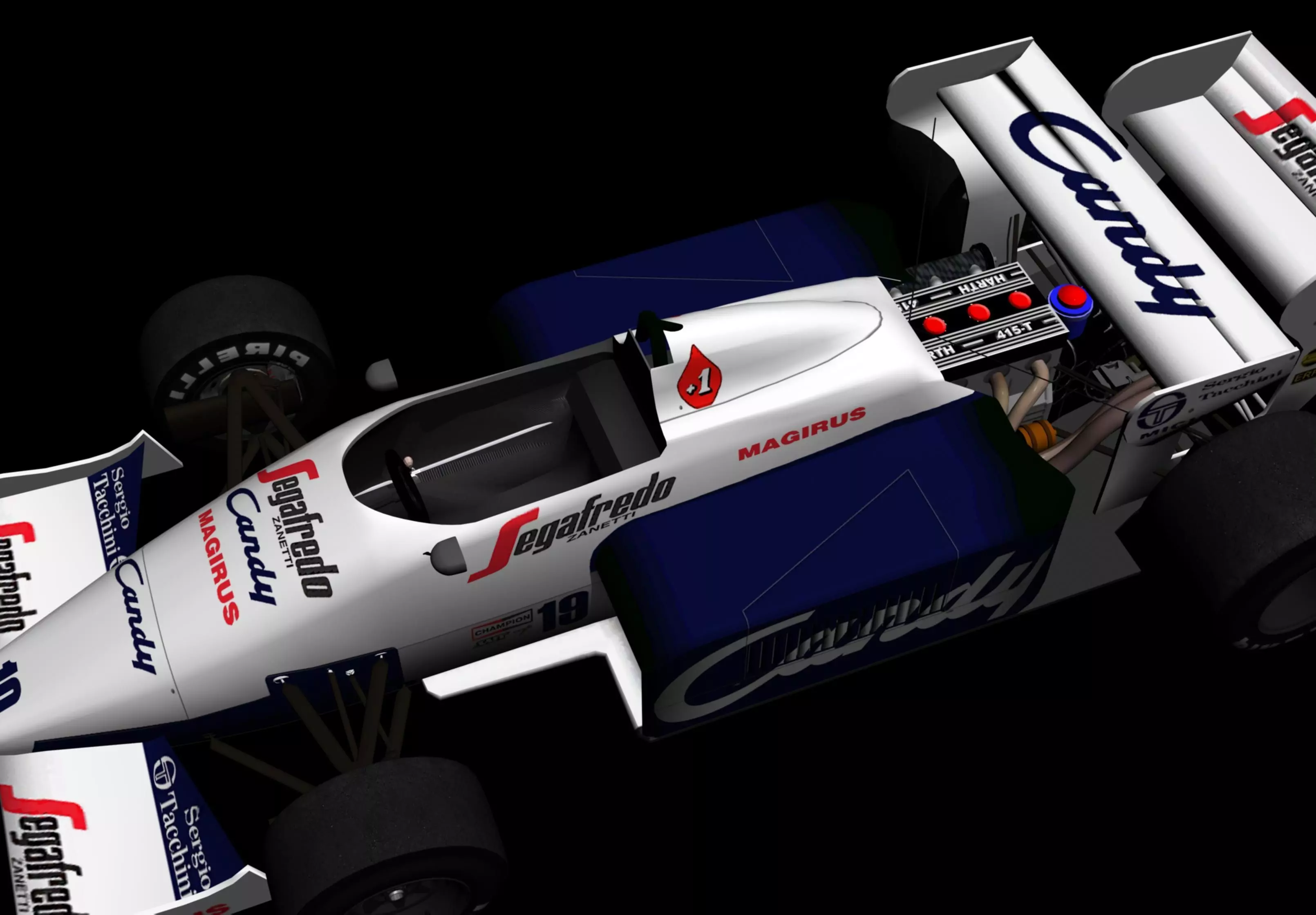 3d model toleman senna tg184 f1 1984 3D model_0