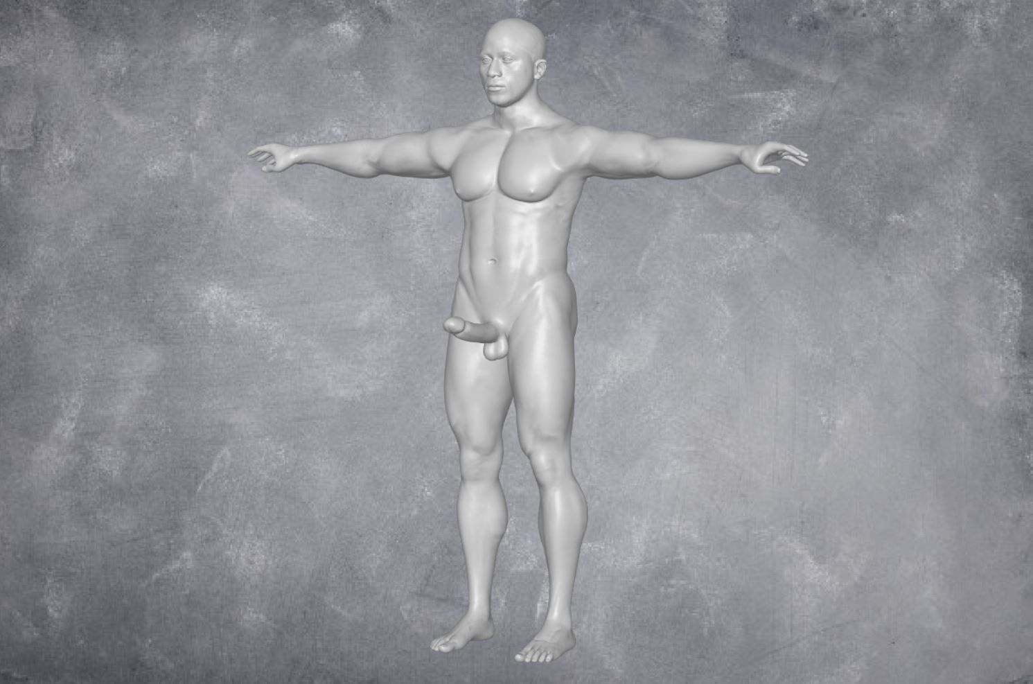 131 - Male Character 3D model_3