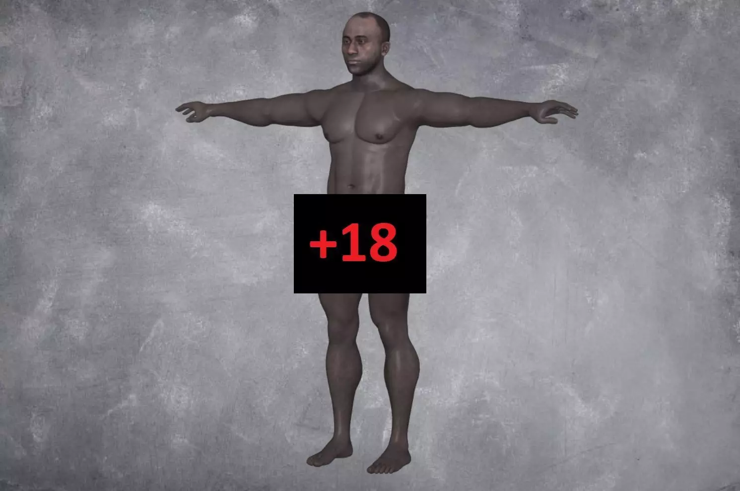 131 - Male Character 3D model_0