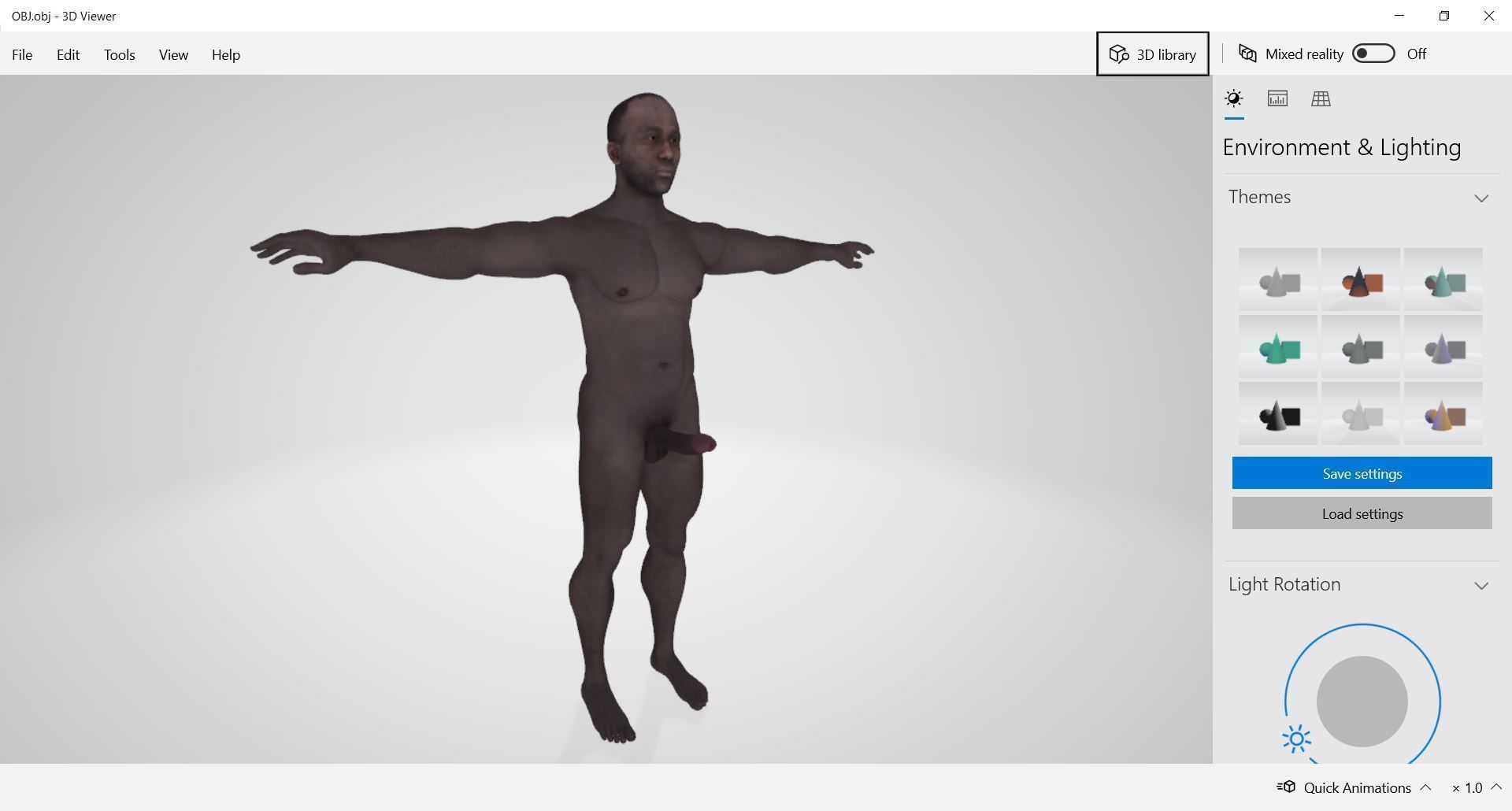 131 - Male Character 3D model_8