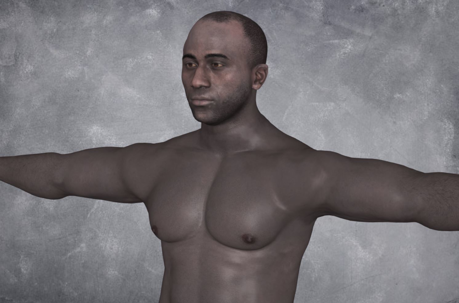 131 - Male Character 3D model_4