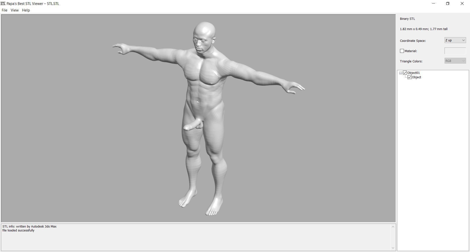 131 - Male Character 3D model_12