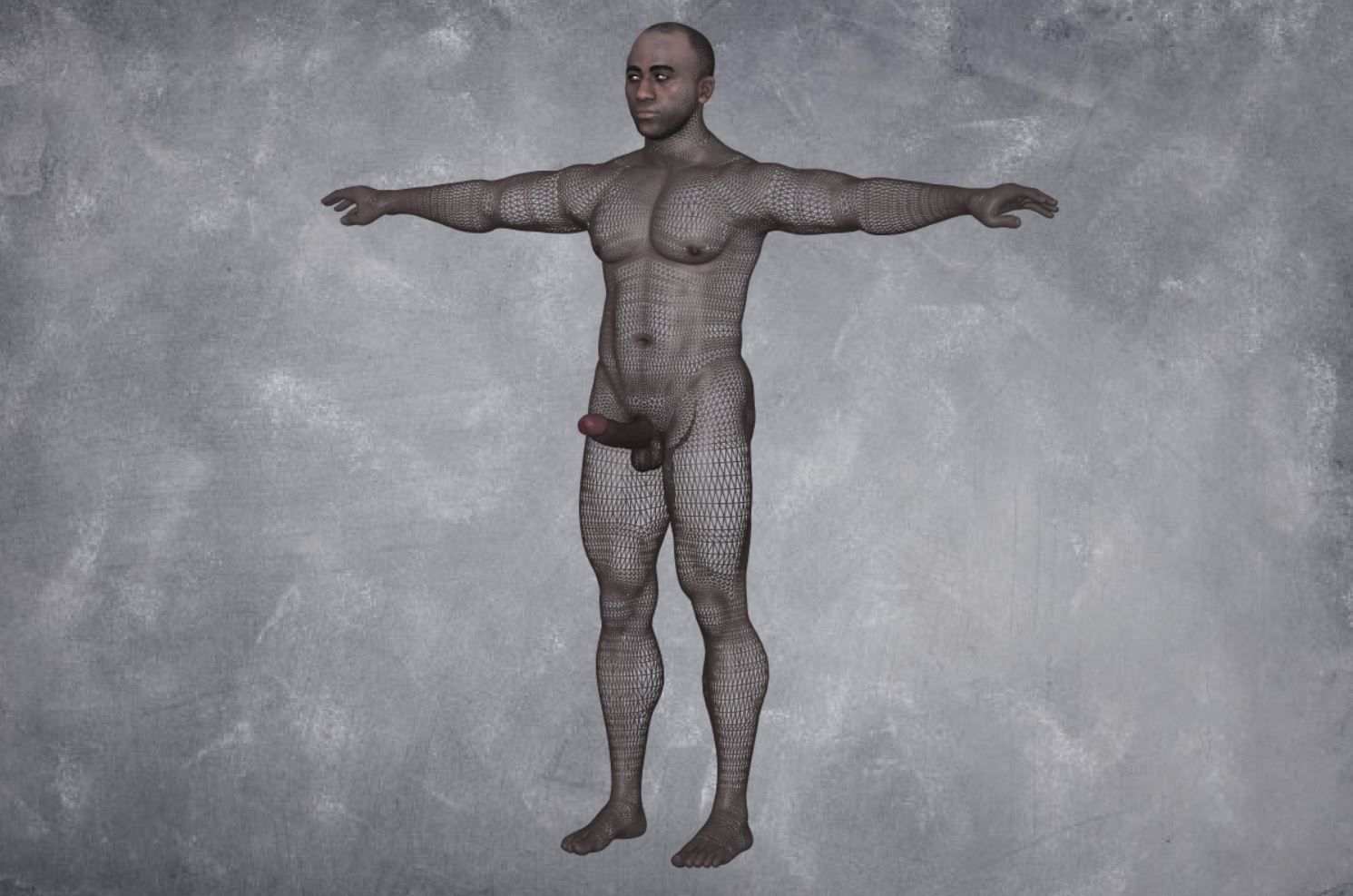 131 - Male Character 3D model_2