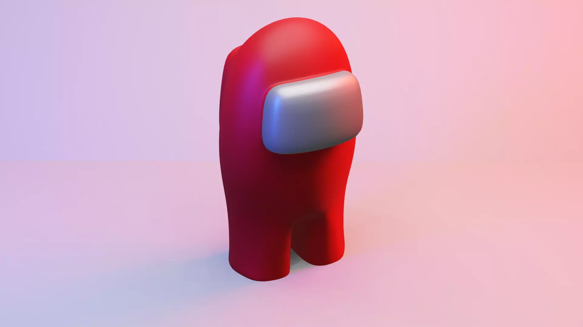 Among Us 3D Character 3D model_0