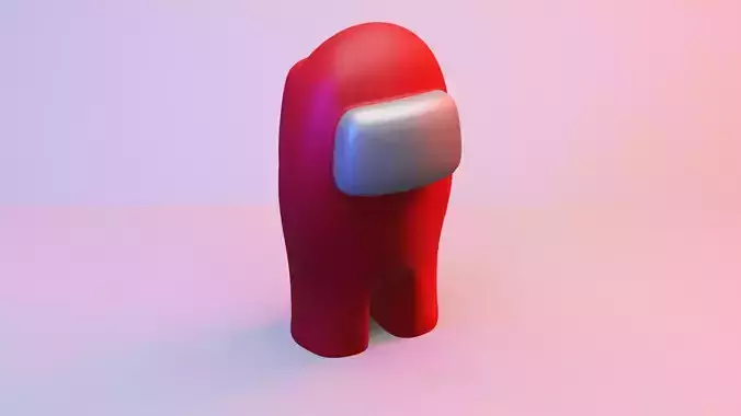 Among Us 3D Character