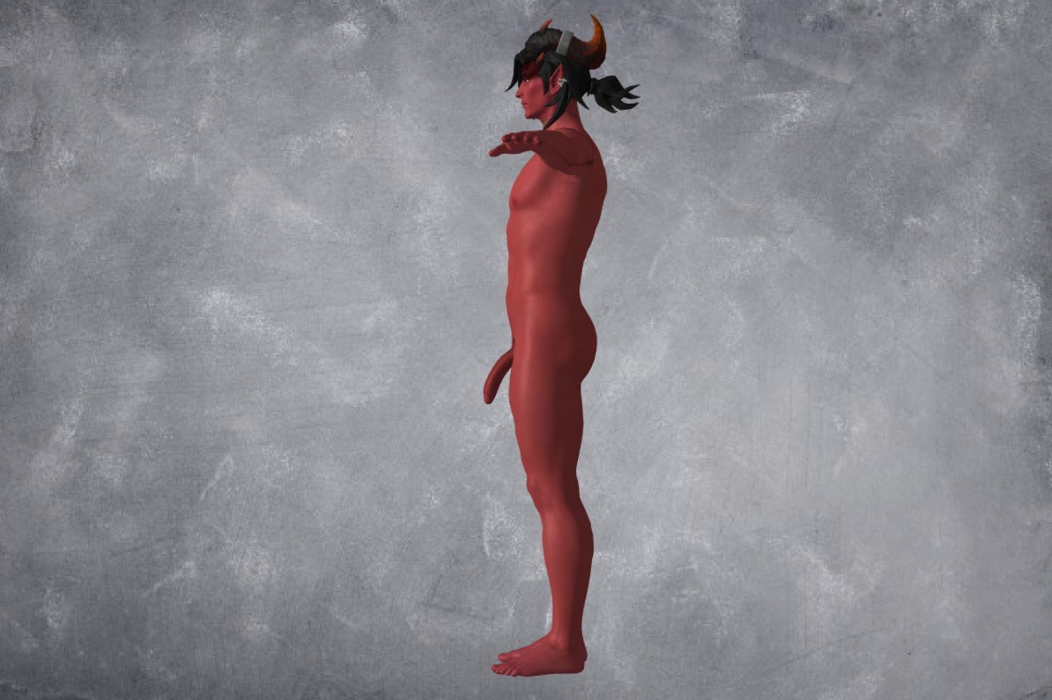 132 - Male Character 3D model_7