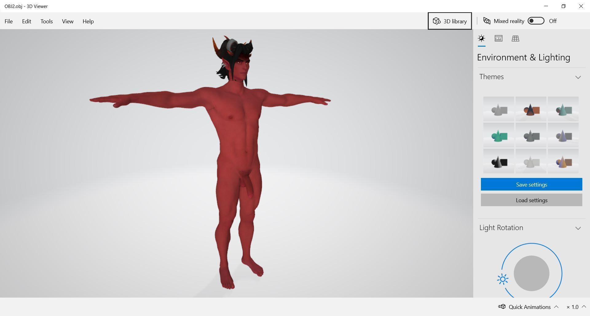 132 - Male Character 3D model_14