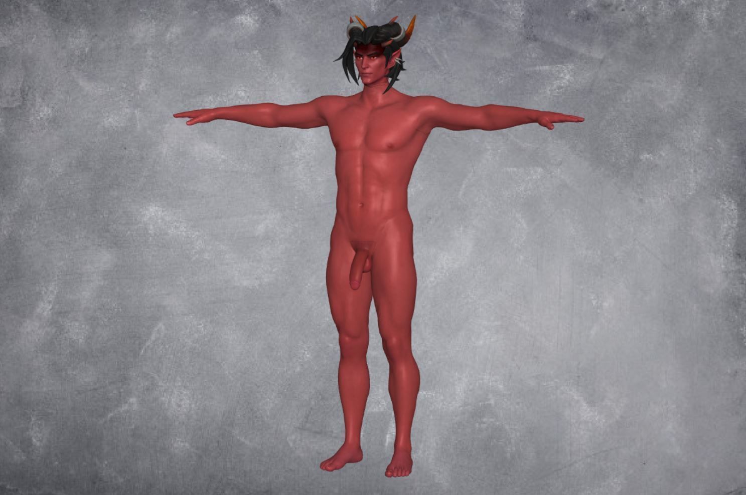 132 - Male Character 3D model_2