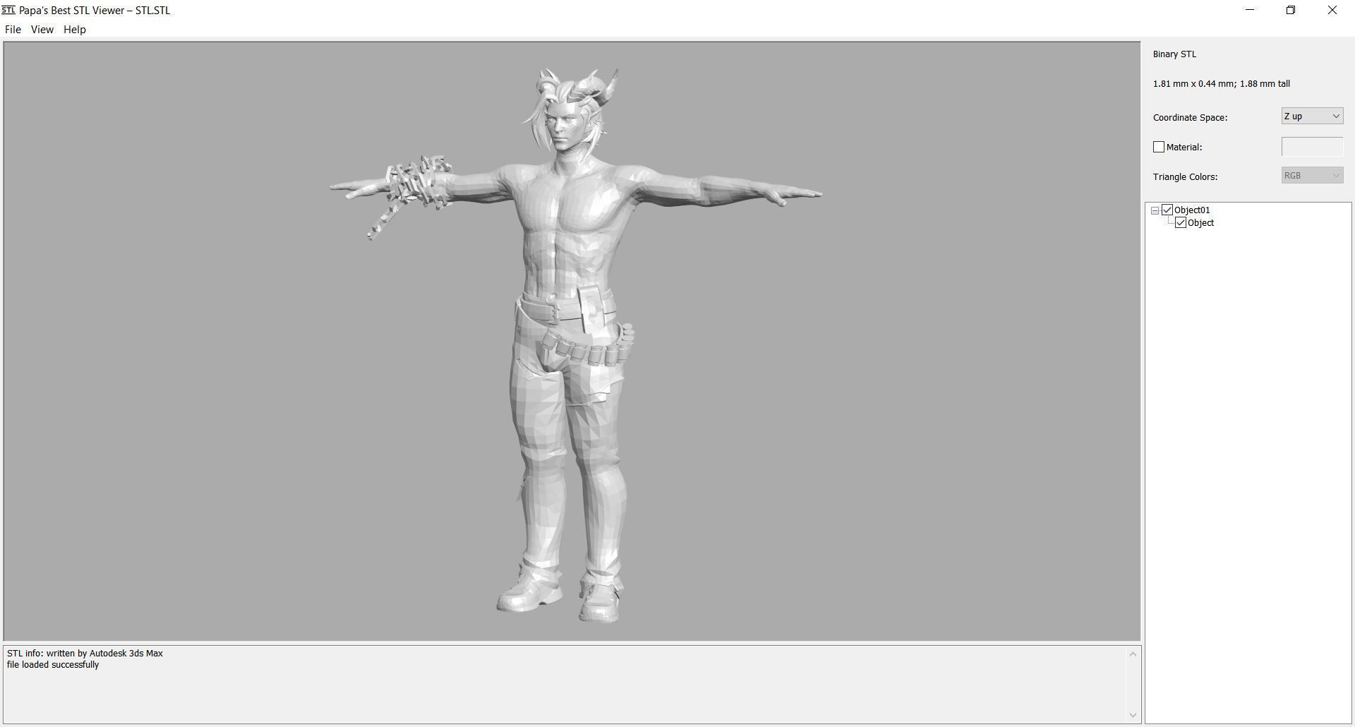 132 - Male Character 3D model_17