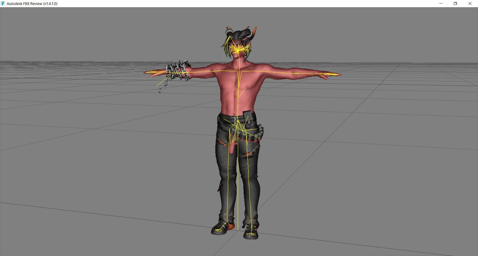 132 - Male Character 3D model_16