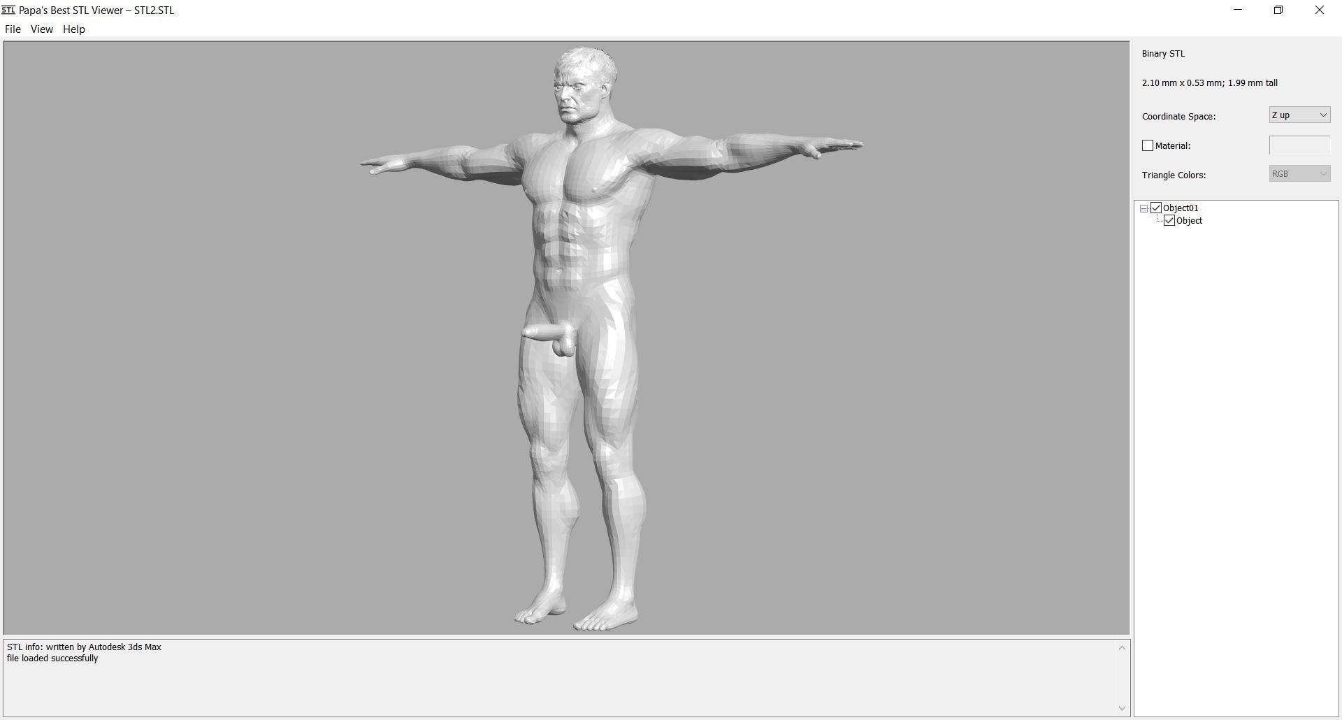 133 - Male Character 3D model_18