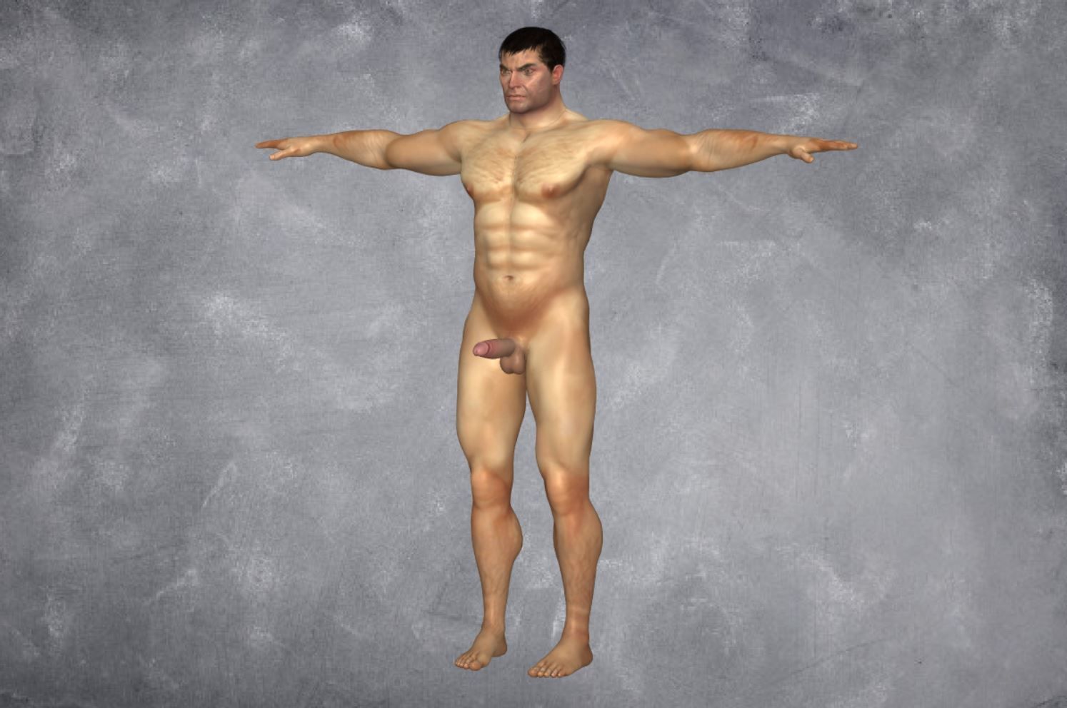 133 - Male Character 3D model_2